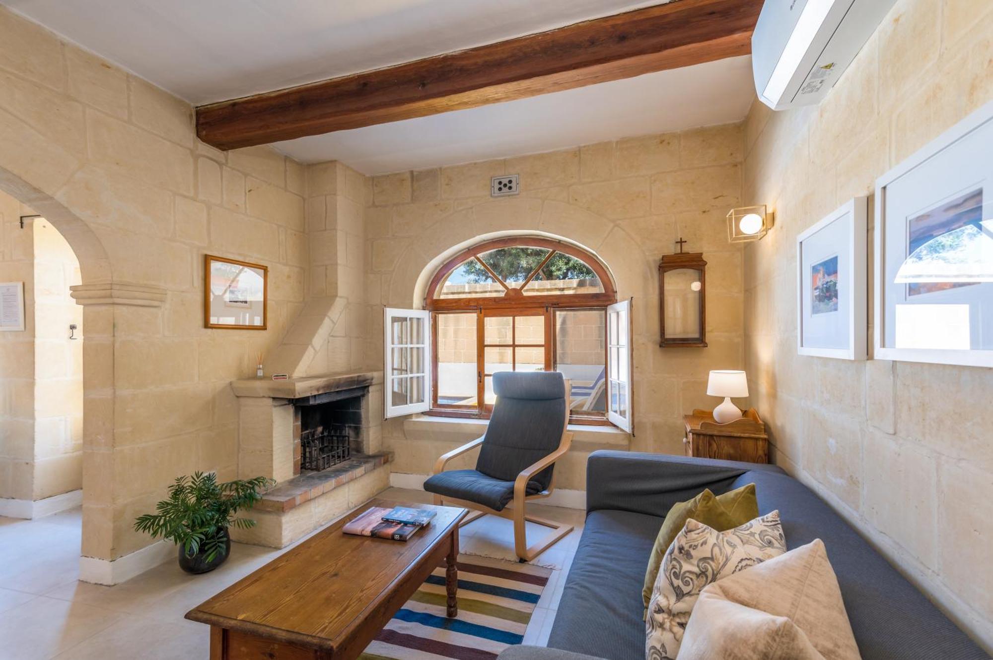 Dar Ta' Mansi Farmhouse With Private Pool Villa Gharb  Luaran gambar